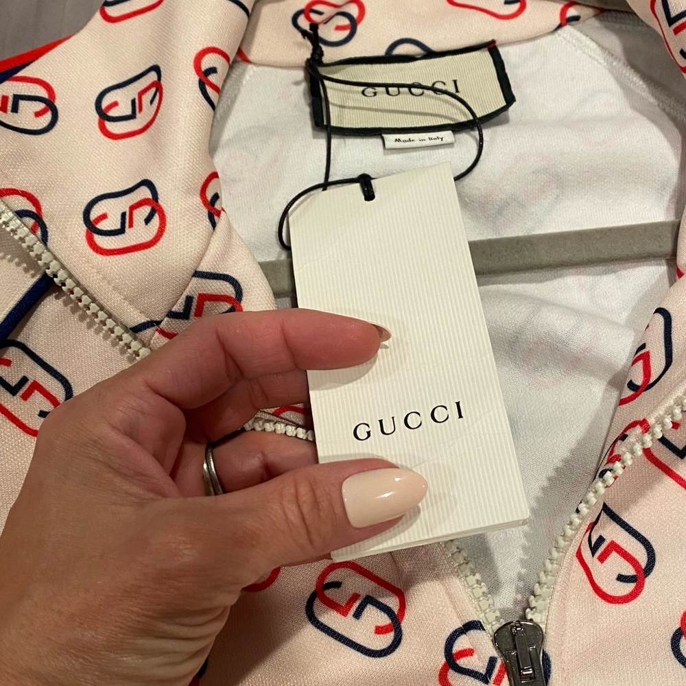 *NWT* Authentic GUCCI interlocking GG Track Jacket *SIZE Large - Picture 7 of 9